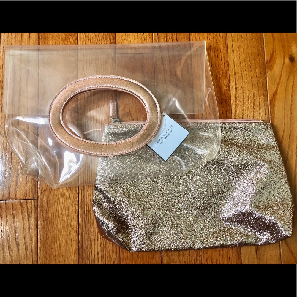 Macy’s Clutch Evening Makeup Cosmetic Travel Bag